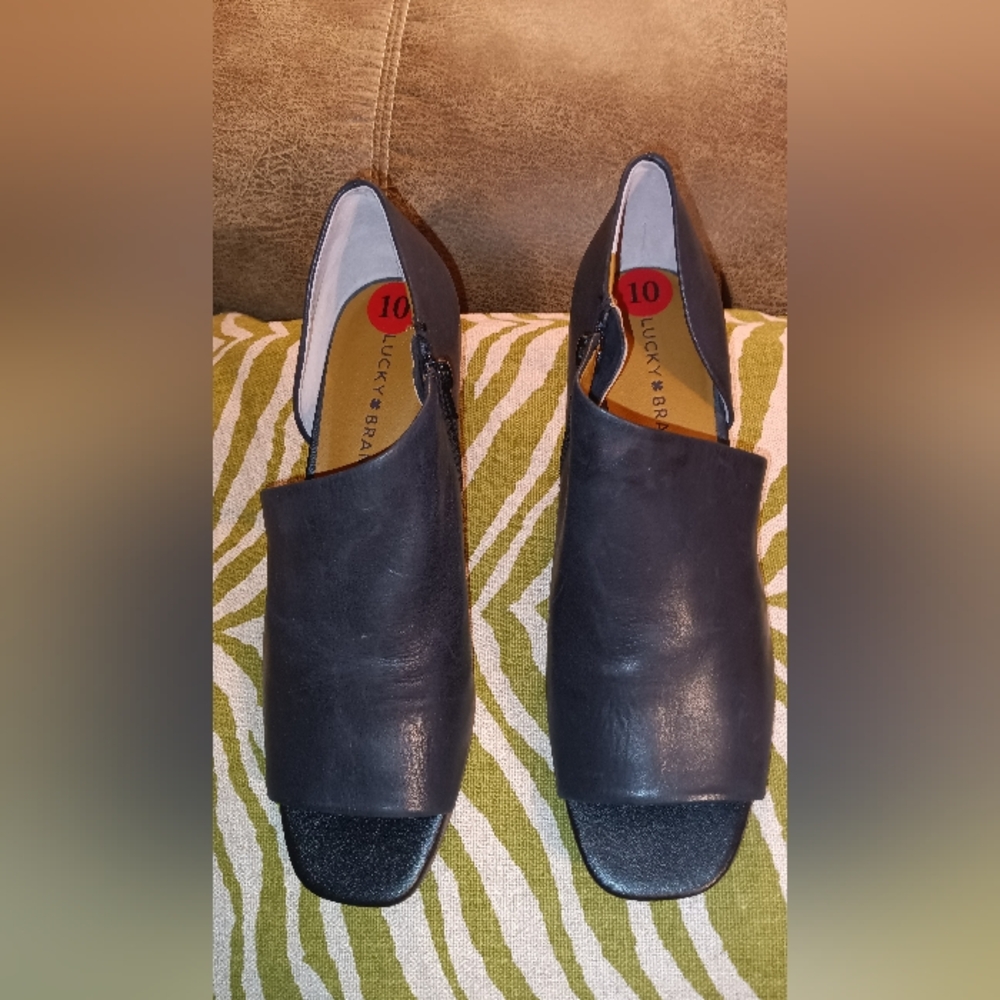Lucky Brand Black Wedges
